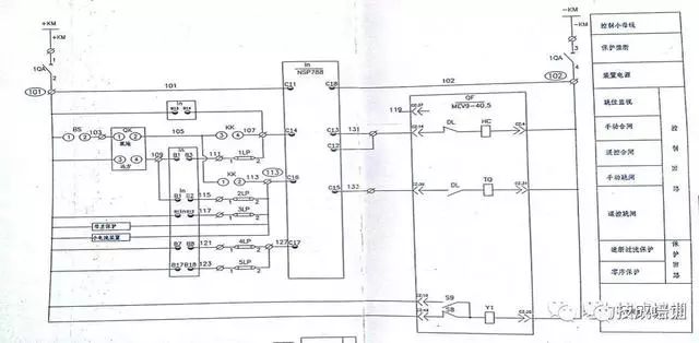 高壓開關柜二次圖閱讀說明,電氣人員必須閱讀該圖~
