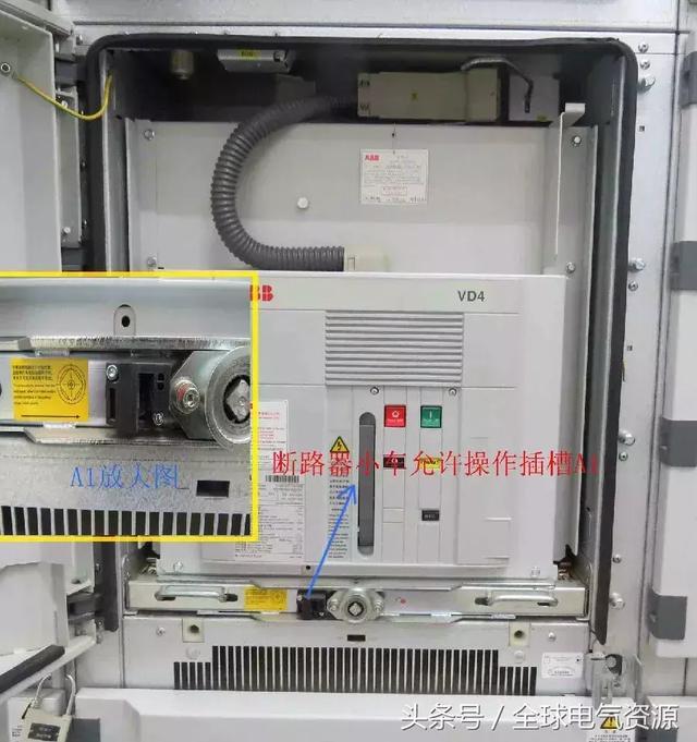 ABB高壓開關柜 5機械鎖細節,建議收藏!