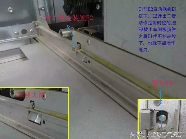 ABB高壓開關柜 5機械鎖細節,建議收藏!