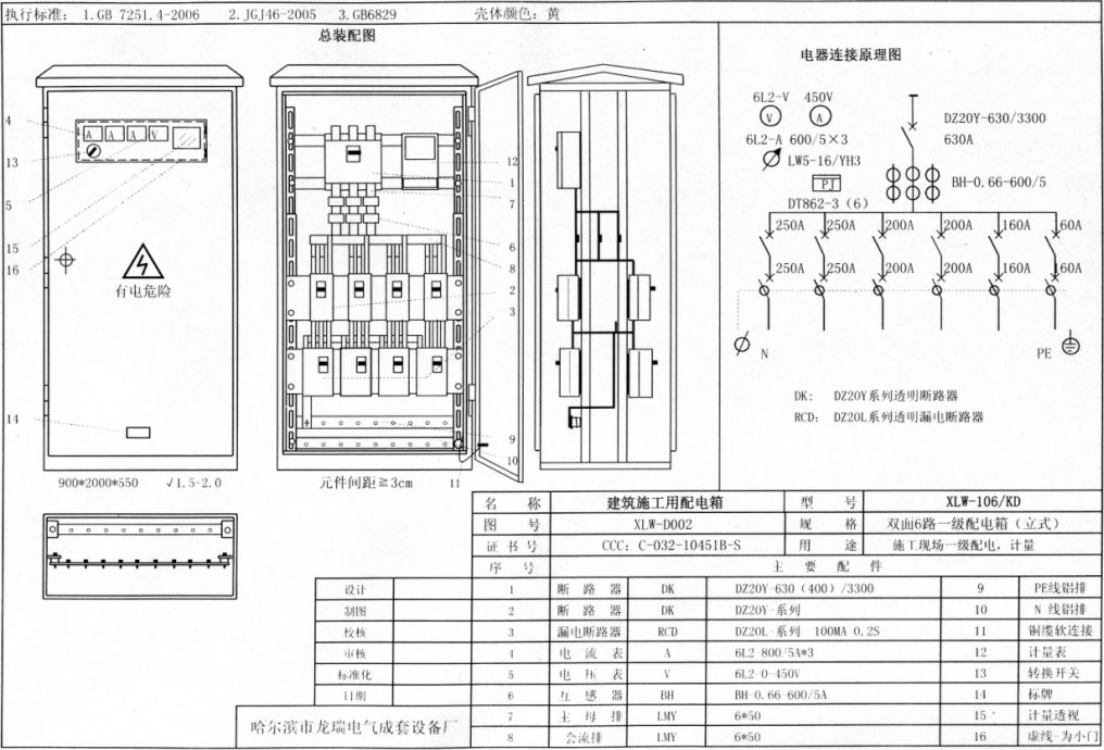 如何在施工現場配置臨時用電配電箱(機柜)？標準化的例子！