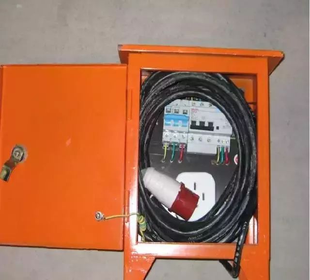 施工現場臨時用電配電箱及開關箱配置和使用說明,圖示詳圖