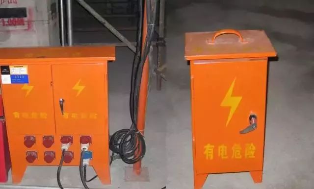 施工現場臨時用電配電箱及開關箱配置和使用說明,圖示詳圖