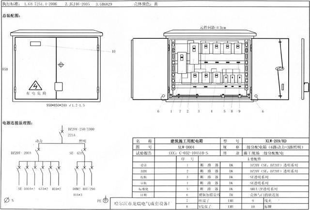 如何配置施工臨時(shí)用電配電箱(機(jī)柜)?圖片和文本的詳細(xì)分析!施工人員必需的