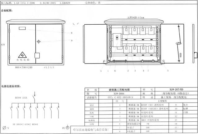如何配置施工臨時(shí)用電配電箱(機(jī)柜)?圖片和文本的詳細(xì)分析!施工人員必需的